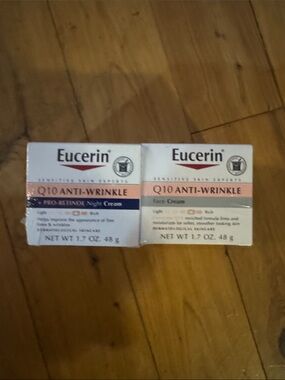 Eucerin Q10 Anti-Wrinkle Face Cream - Light / White